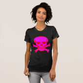 DODENKOP KUISBEENDEREN ROZE ROOD T-SHIRT (Voorkant volledig)