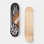 Dodenwensen Persoonlijk Skateboard (Voorkant)