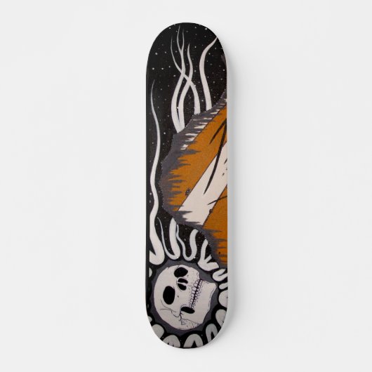 Dodenwensen Persoonlijk Skateboard (Voorkant)