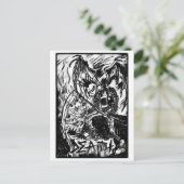 dodenwieg briefkaart (Staand voorkant)