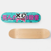 Dodface Killin! Girl Face Skateboard (Horizontaal)