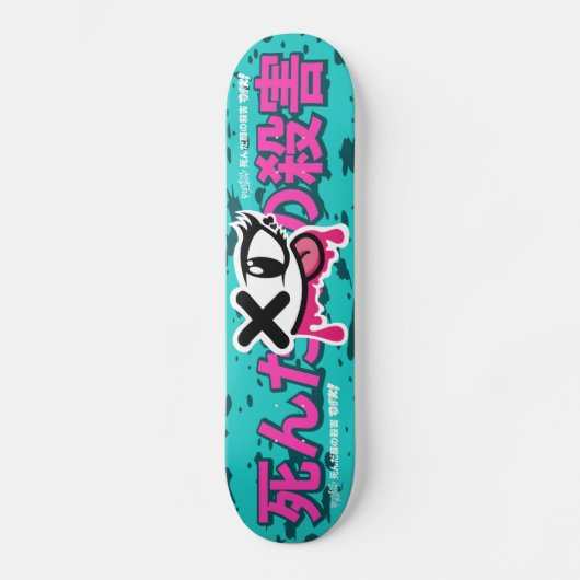 Dodface Killin! Girl Face Skateboard (Voorkant)