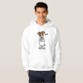 Dodg fox terrier Dog Hoodie (Voorkant volledig)