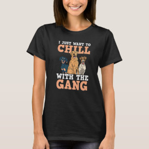 Dodg Walker Sitter Sitting Trainer Chill met G T-shirt