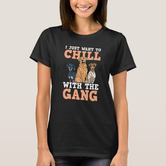 Dodg Walker Sitter Sitting Trainer Chill met G T-shirt (Voorkant)