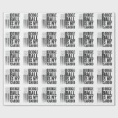 Dodgball is mijn cardio grappige patriottische Ame Cadeaupapier (Vlak)