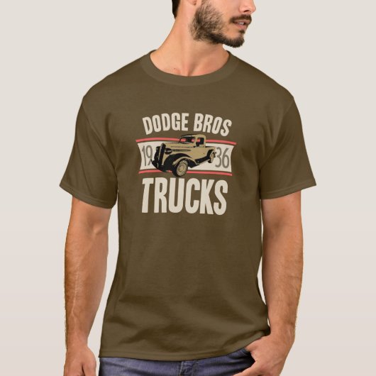 Dodge Bros Trucks T-shirt (Voorkant)
