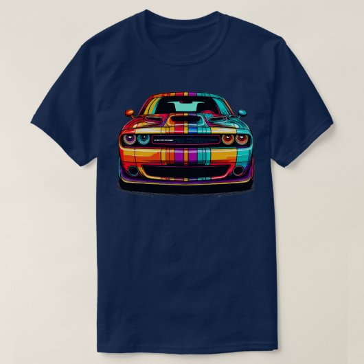 Dodge Challenger 15 T-shirt (Design voorkant)