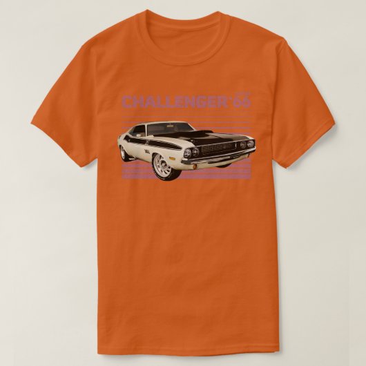 DODGE CHALLENGER 1 T-SHIRT (Design voorkant)