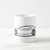 Dodge Challenger 2010 Koffiemok (Center)
