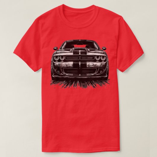 Dodge Challenger 21 T-shirt (Design voorkant)