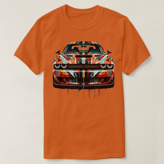 Dodge Challenger 22 T-shirt (Design voorkant)
