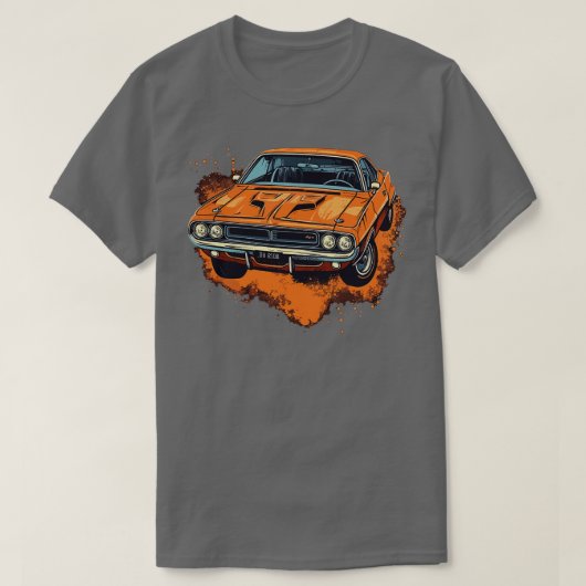 Dodge Challenger 3 T-shirt (Design voorkant)