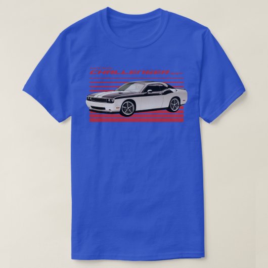 DODGE CHALLENGER 3 T-SHIRT (Design voorkant)