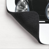 Dodge Challenger Black Car Muismat (Hoek)