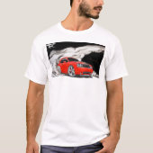 Dodge Challenger burnout shirt (Voorkant)