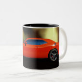 DODGE CHALLENGER COFFECUP TWEEKLEURIGE KOFFIEMOK (Voorkant rechts)