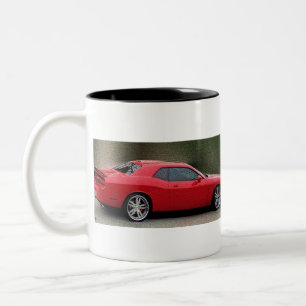 DODGE CHALLENGER COFFECUP TWEEKLEURIGE KOFFIEMOK