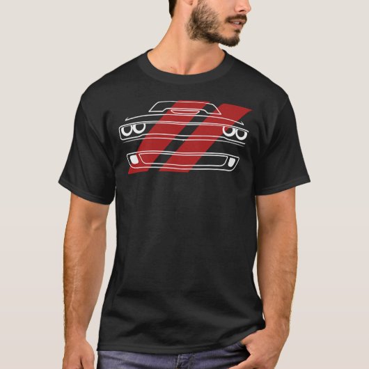 DODGE CHALLENGER Essential T-Shirt (Voorkant)