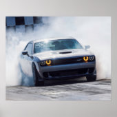 Dodge Challenger Hellcat Poster (Voorkant)