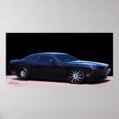 DODGE CHALLENGER HEMI POSTER (Voorkant)