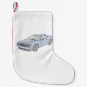 Dodge Challenger Kleine Kerstsok (Voorkant)
