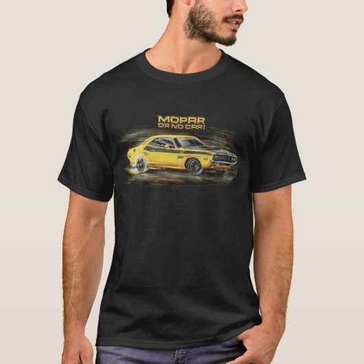 Dodge Challenger - Mopar T-shirt (Voorkant)