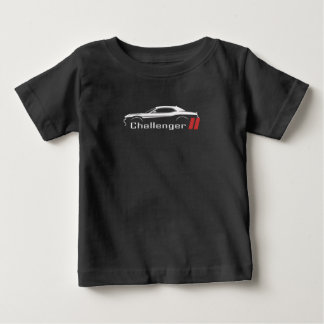 Dodge Challenger Muscle Car Amerikaanse Vlag T-Shi