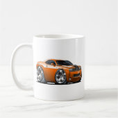 Dodge Challenger Oranje Car Koffiemok (Links)