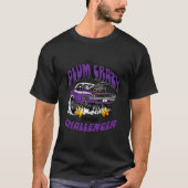Dodge Challenger Plum Crazy Laatste oproep T-shirt (Voorkant)