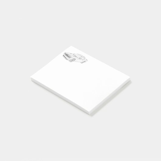 Dodge Challenger Post-it® Notes (Schuin)