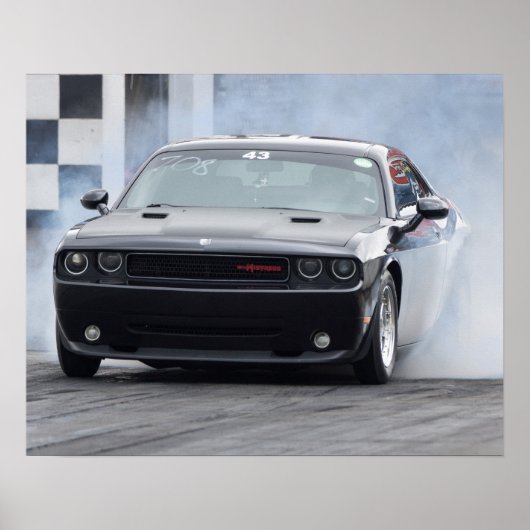 Dodge Challenger Poster (Voorkant)