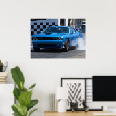 Dodge Challenger Poster (Thuiskantoor)