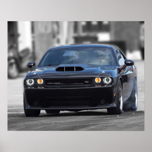 Dodge Challenger Poster (Voorkant)