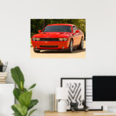 Dodge Challenger Poster (Thuiskantoor)