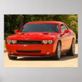 Dodge Challenger Poster (Voorkant)