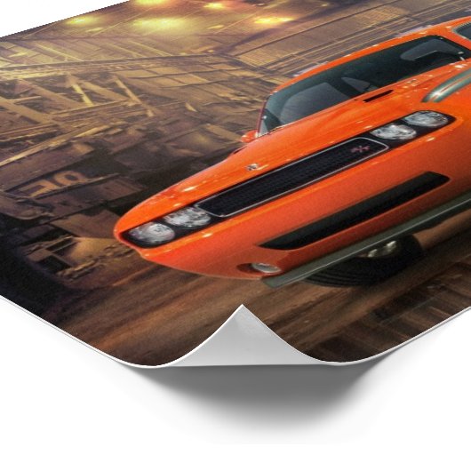 Dodge Challenger Poster (Hoek)