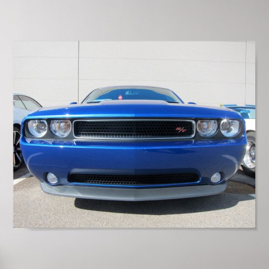 Dodge Challenger Poster (Voorkant)