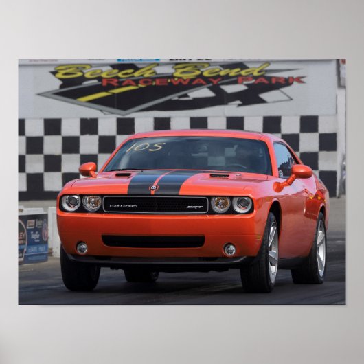 Dodge Challenger Poster (Voorkant)