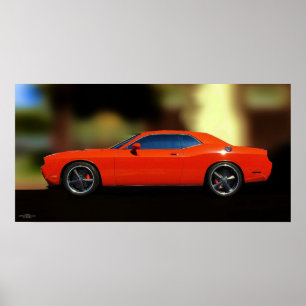 DODGE CHALLENGER-POSTER POSTER