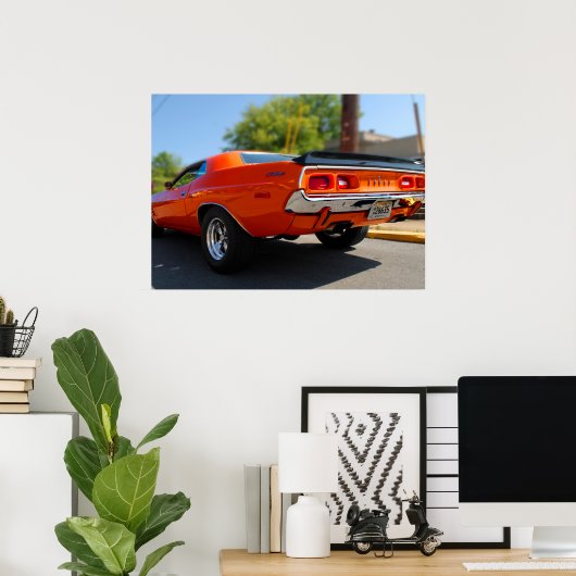 Dodge Challenger Print (Thuiskantoor)
