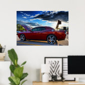 Dodge Challenger Print (Thuiskantoor)