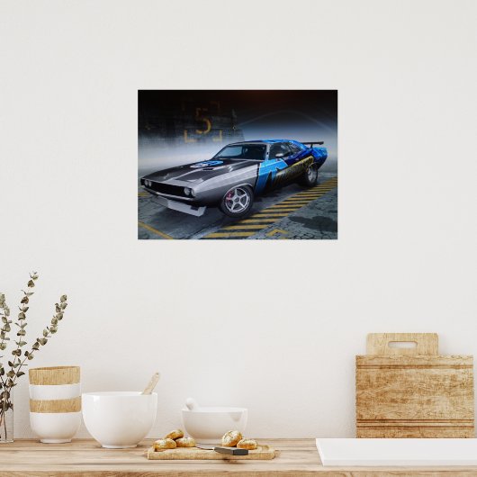 Dodge Challenger Print (Keuken)
