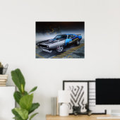 Dodge Challenger Print (Thuiskantoor)