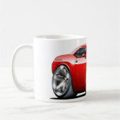 Dodge Challenger Red Car Koffiemok (Links)