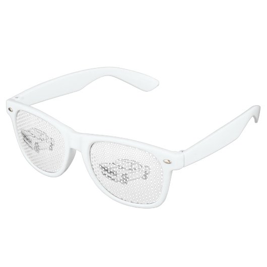 Dodge Challenger Retro Zonnebril (Gekanteld)