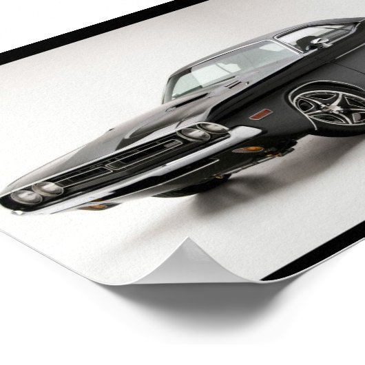 Dodge Challenger RT 1971 Poster (Hoek)