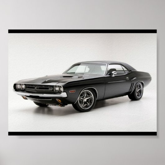 Dodge Challenger RT 1971 Poster (Voorkant)