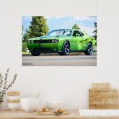 Dodge Challenger SRT8 392 Poster (Keuken)