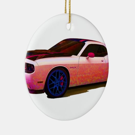 Dodge Challenger SRT8 ACR Keramisch Ornament (Rechts)